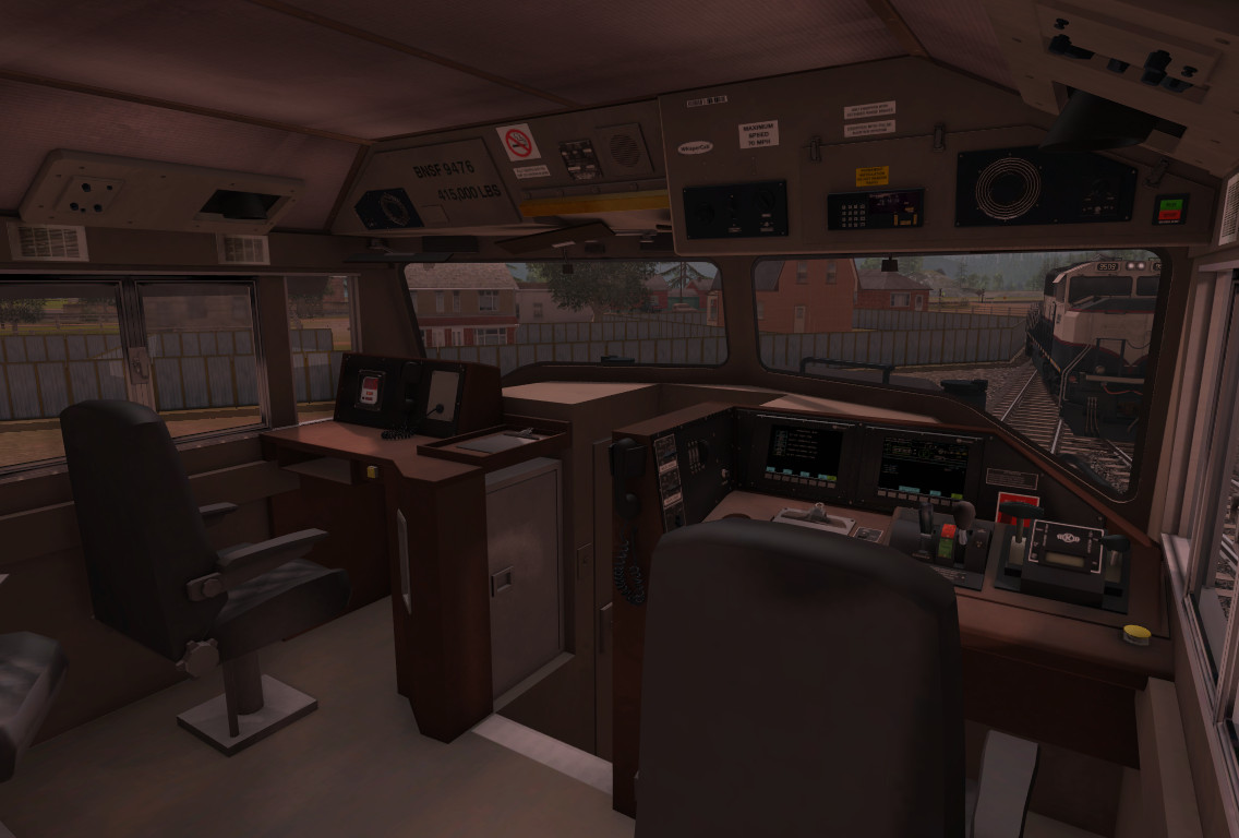 TANE DLC: BNSF Railway EMD SD70MAC Executive Patch