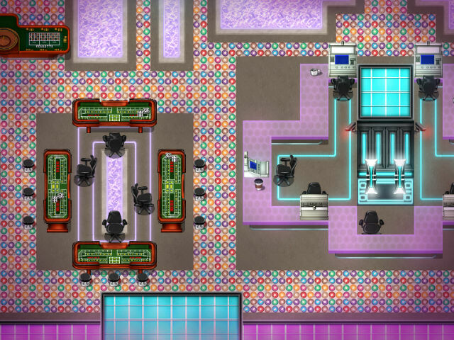 RPG Maker MZ - KR JACKPOT - Casino Tileset