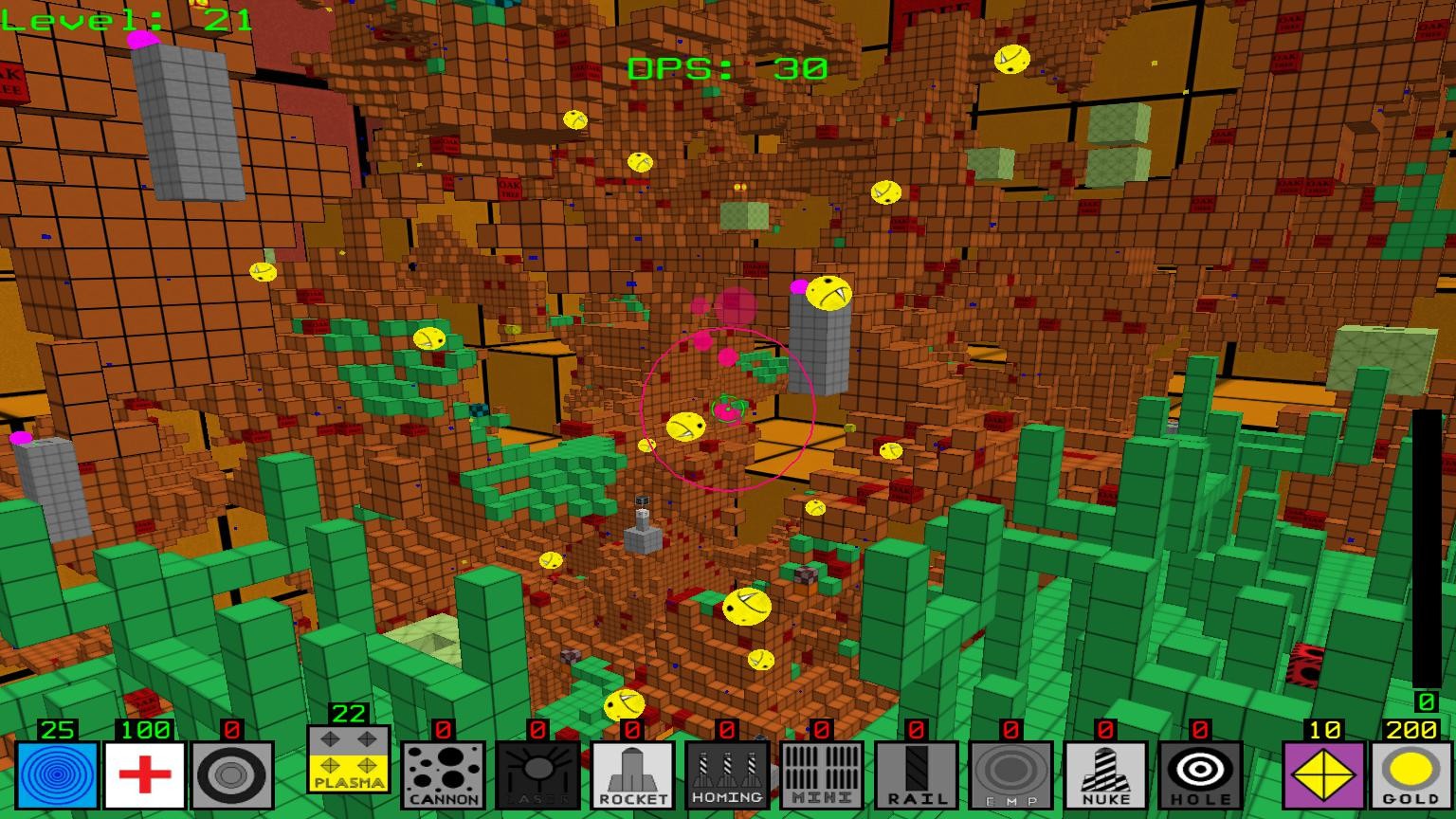 Fractal Block World