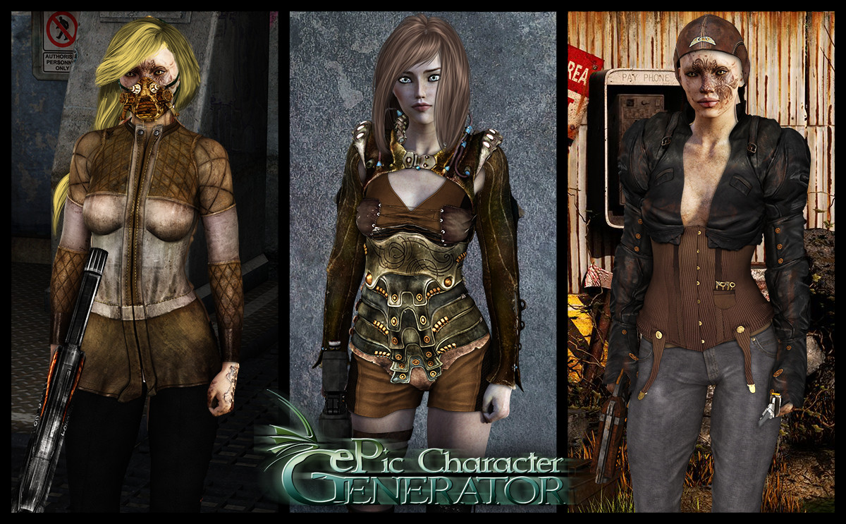 ePic Character Generator - Season #2: Female Post-apocalyptic