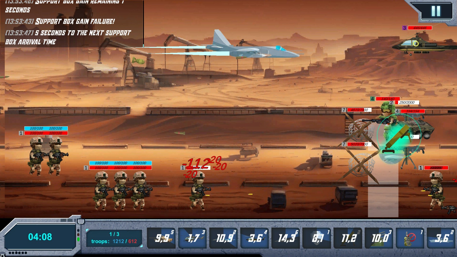Battle Support Demo