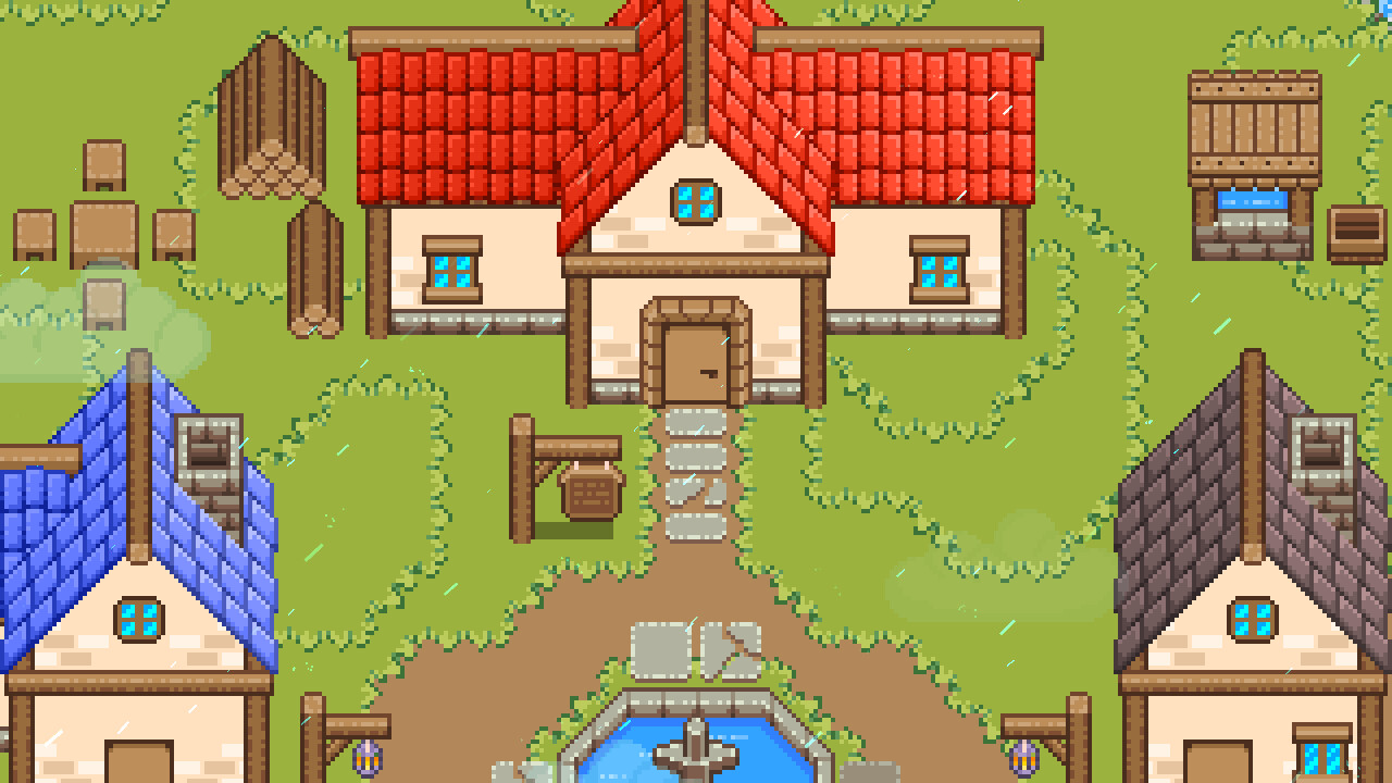 RPG Maker MZ - Fantasy Dreamland - Village Pack