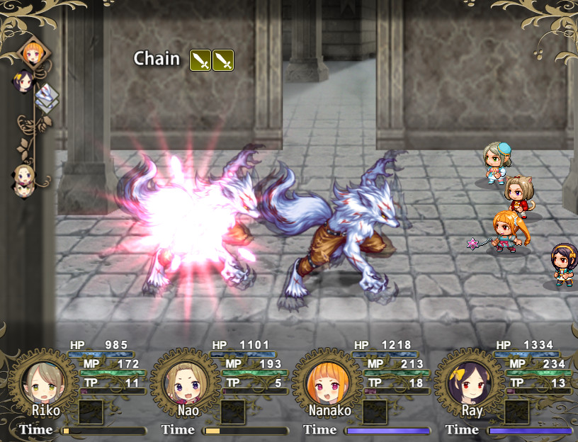 Magical girl's labyrinth