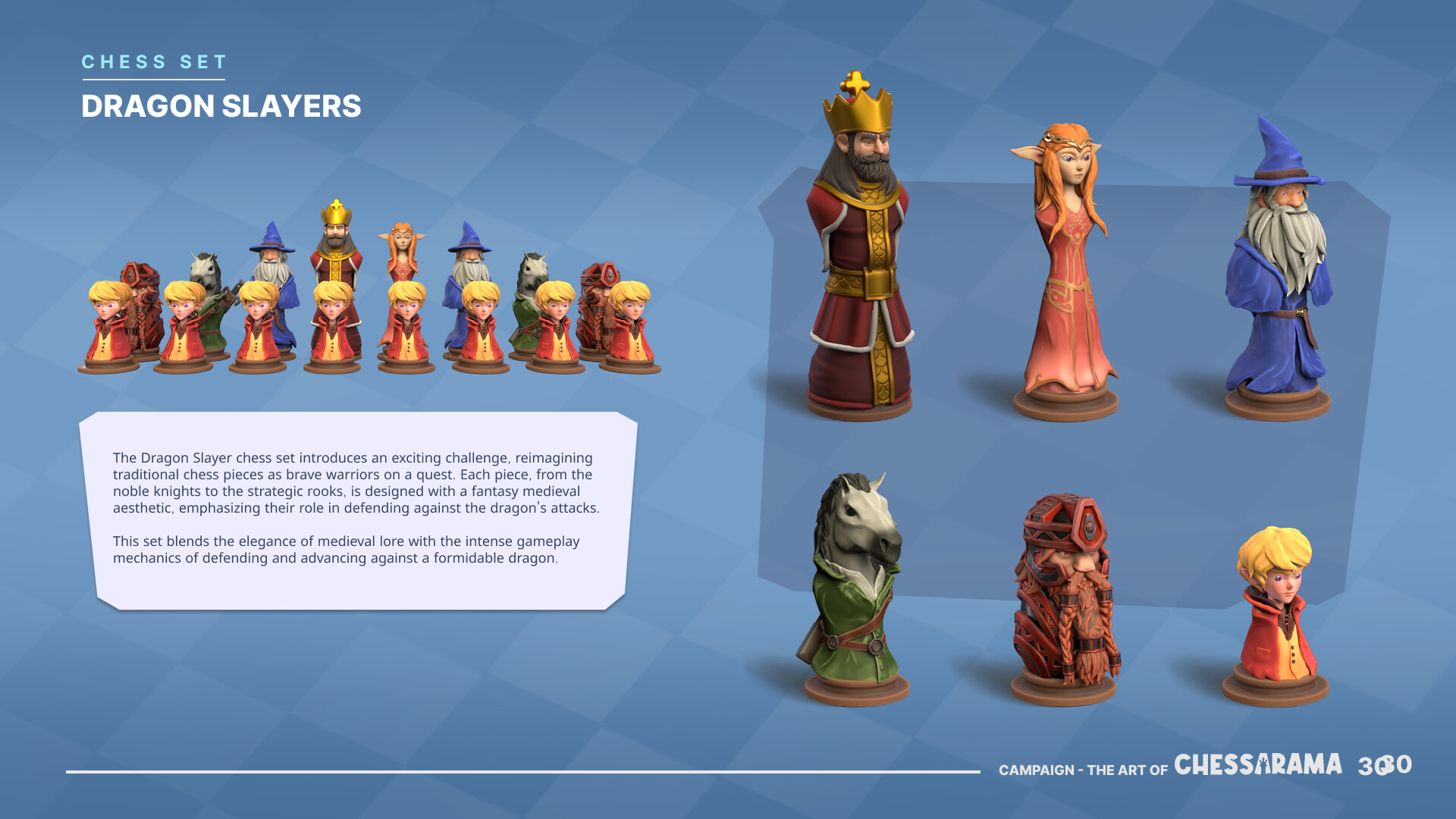Chessarama - Supporter Pack (3D Printable Models, Art Book, and More!)