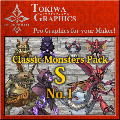RPG Maker MV - TOKIWA GRAPHICS Classic Monsters Pack S No.1