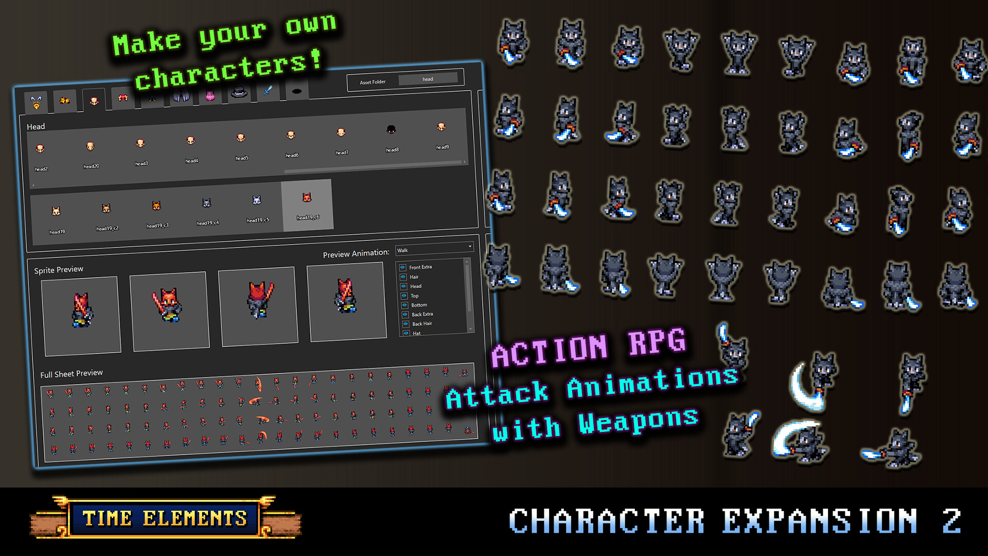 RPG Maker MZ - Time Elements - Character Expansion 2