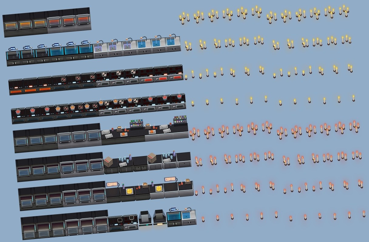 RPG Maker MV - Winlu Cyberpunk Tileset - Interior