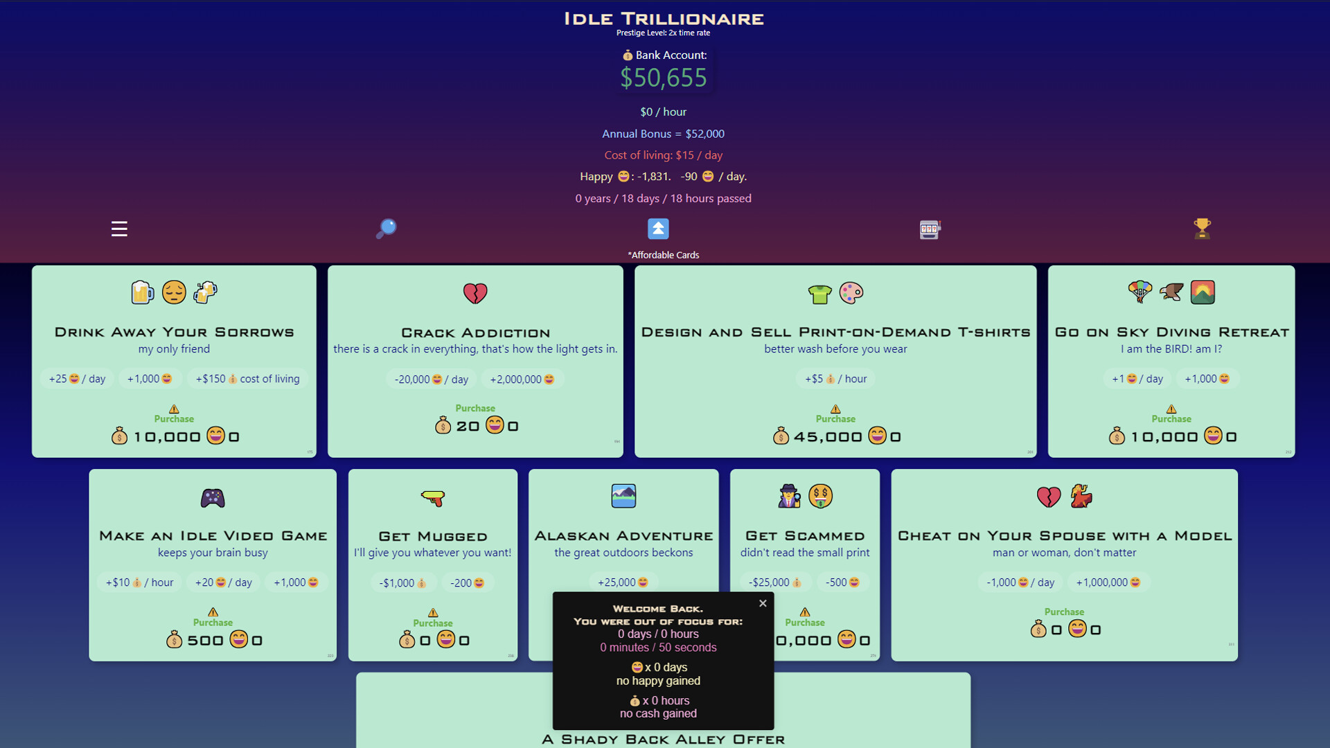 Idle Trillionaire Demo