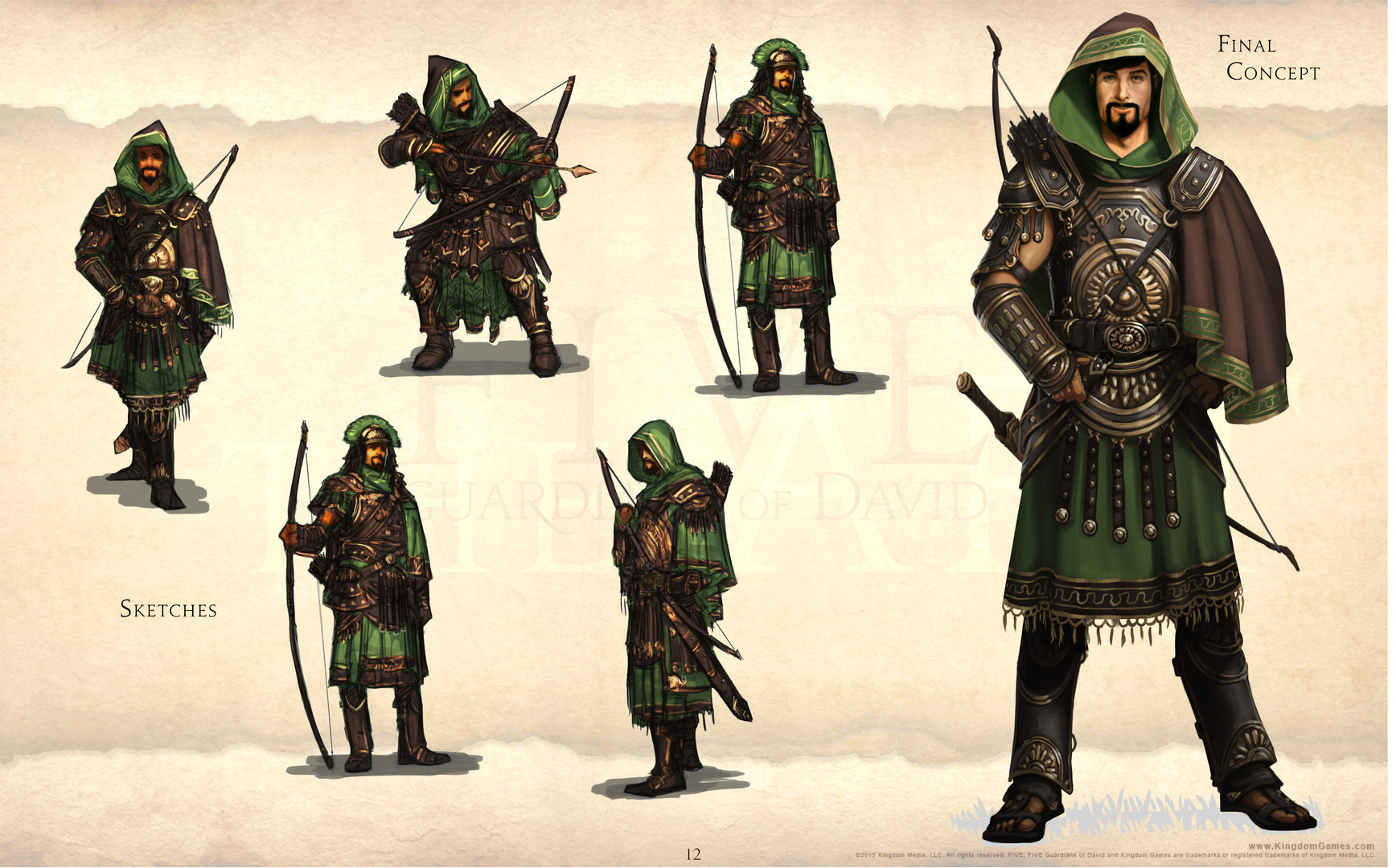 FIVE: Guardians of David Art Book