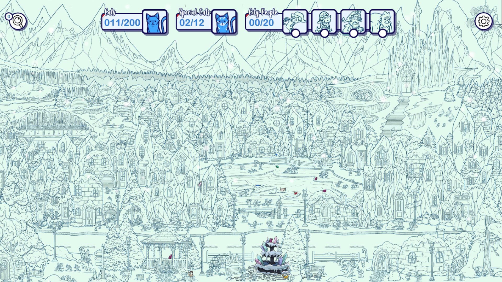 Hidden Cats in Santa's Realm