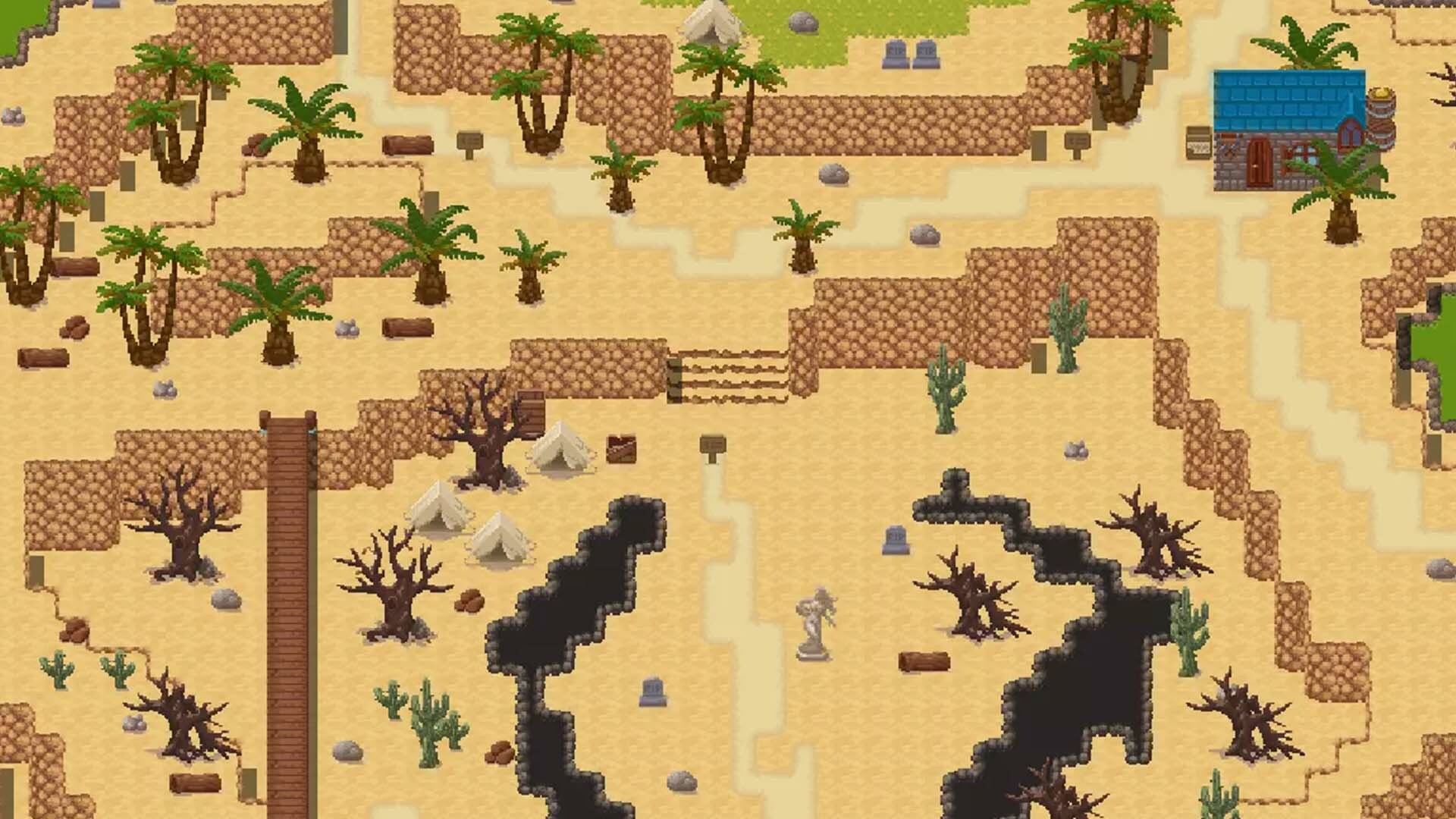 RPG Maker MZ - The Story of Pixels Sunny Village