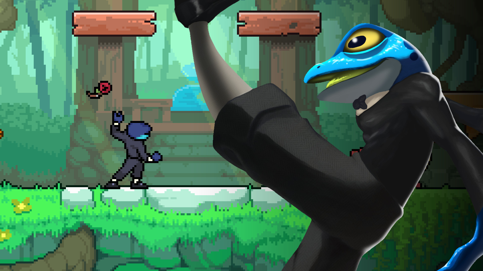 Rivals of Aether: Tuxedo Ranno