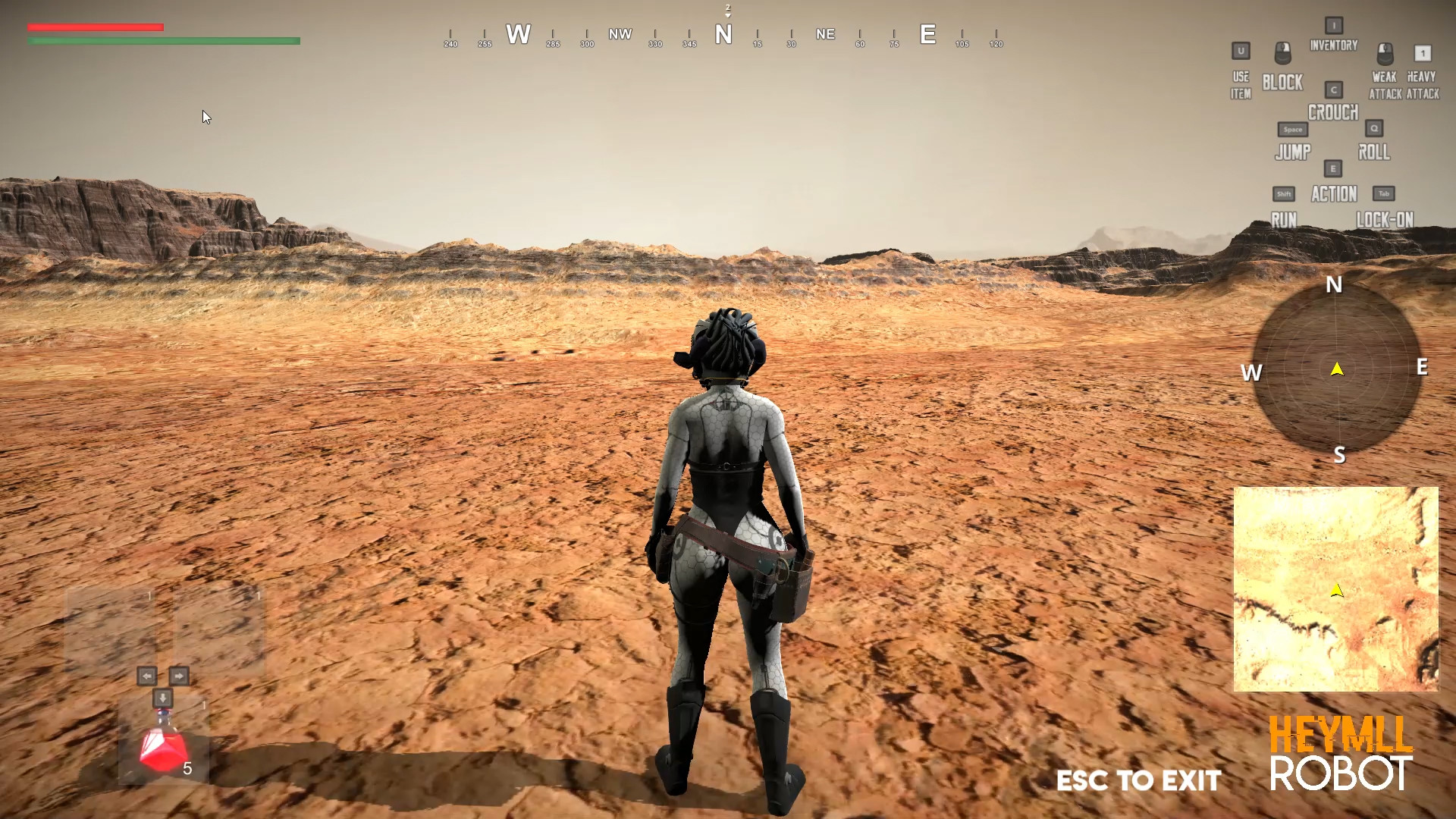 Outcast on Mars