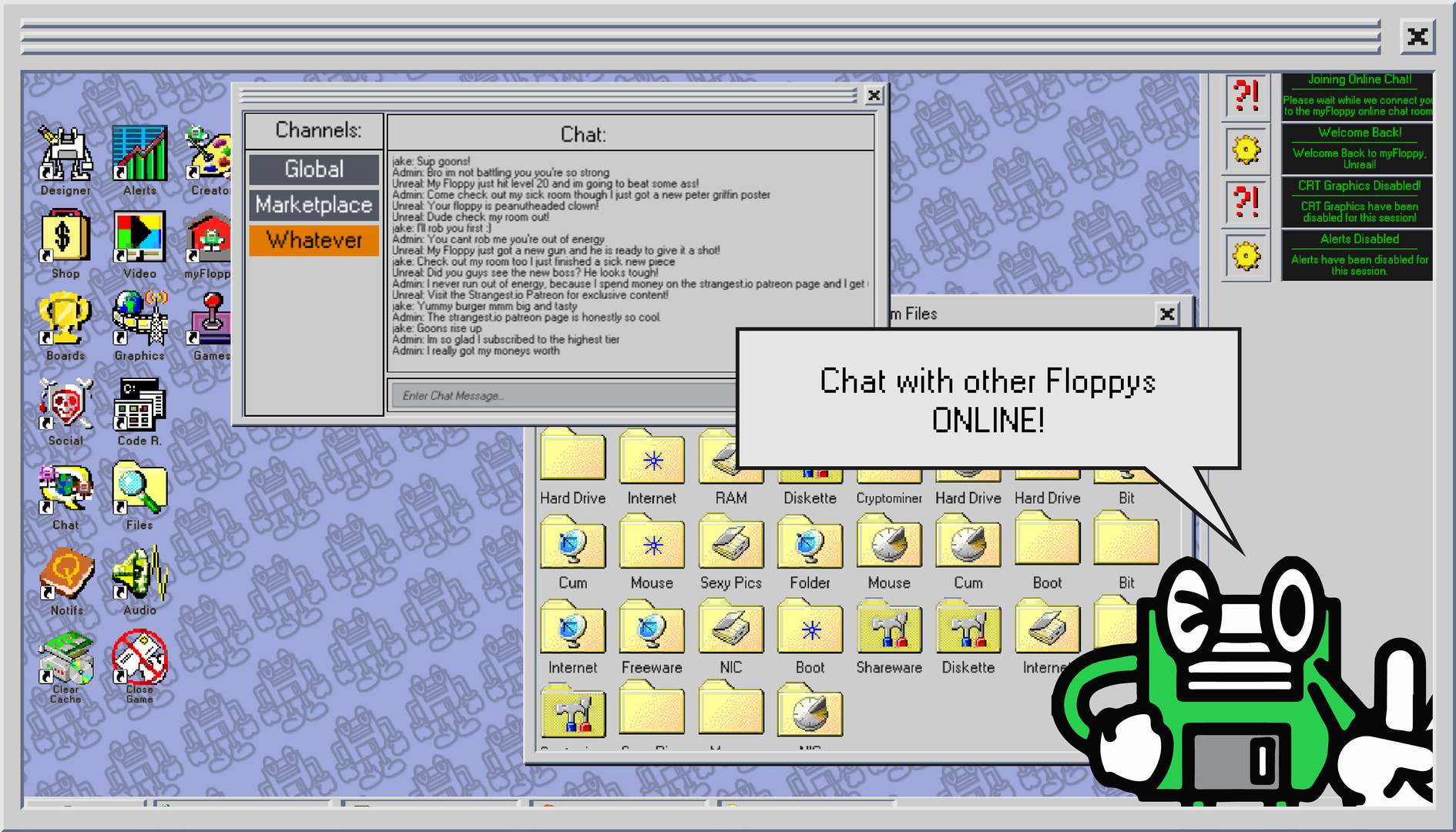 myFloppy Online!