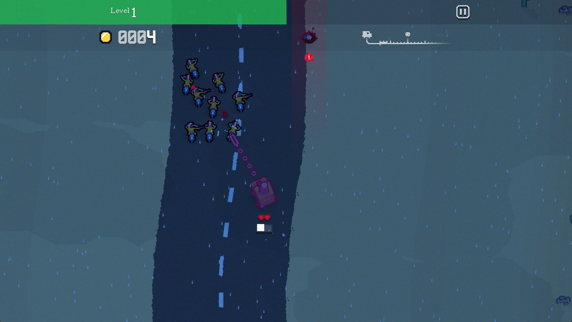 SQUID ON ROAD