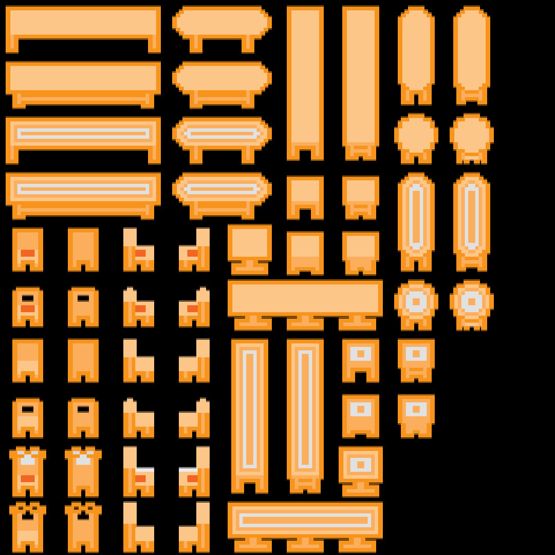 TIGER GAME ASSETS ROGUELIKE INDOOR PACK VOL.01