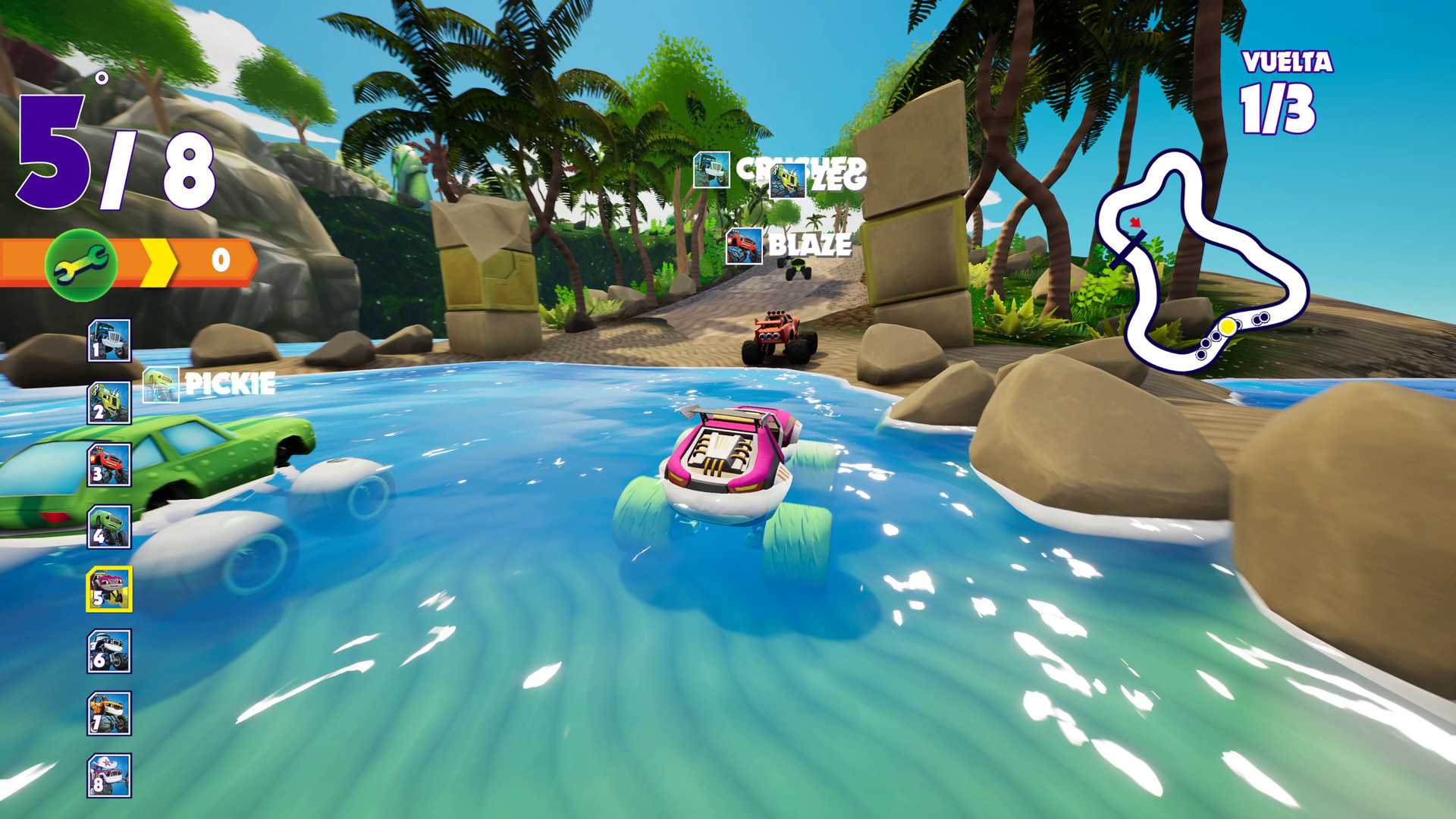 Blaze and the Monster Machines: Axle City Racers