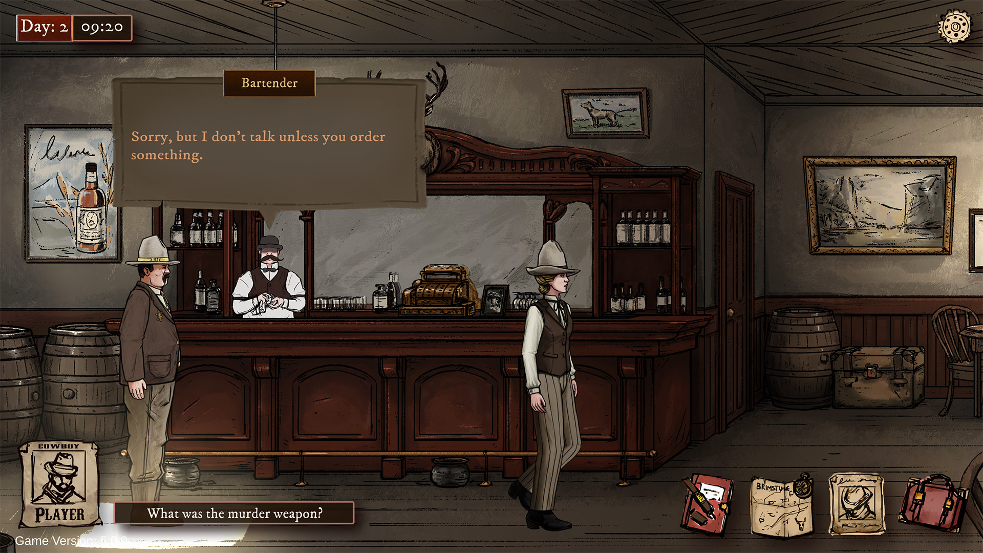 Whispers in the West Demo