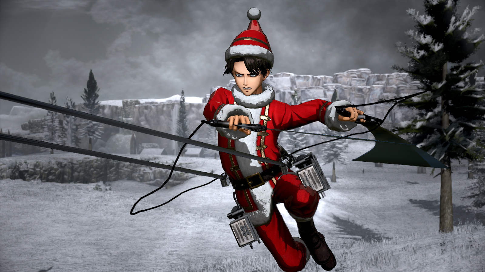Additional Costume Set: Christmas Outfit