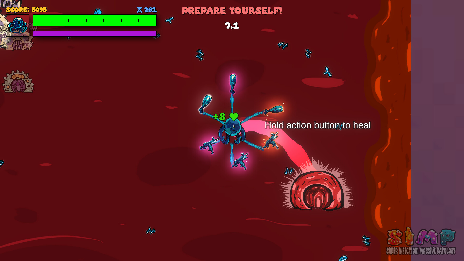 SIMP: Super Infection Massive Pathology