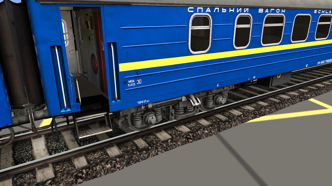 Trainz Plus DLC - RZD-UZ-RIC Wagons