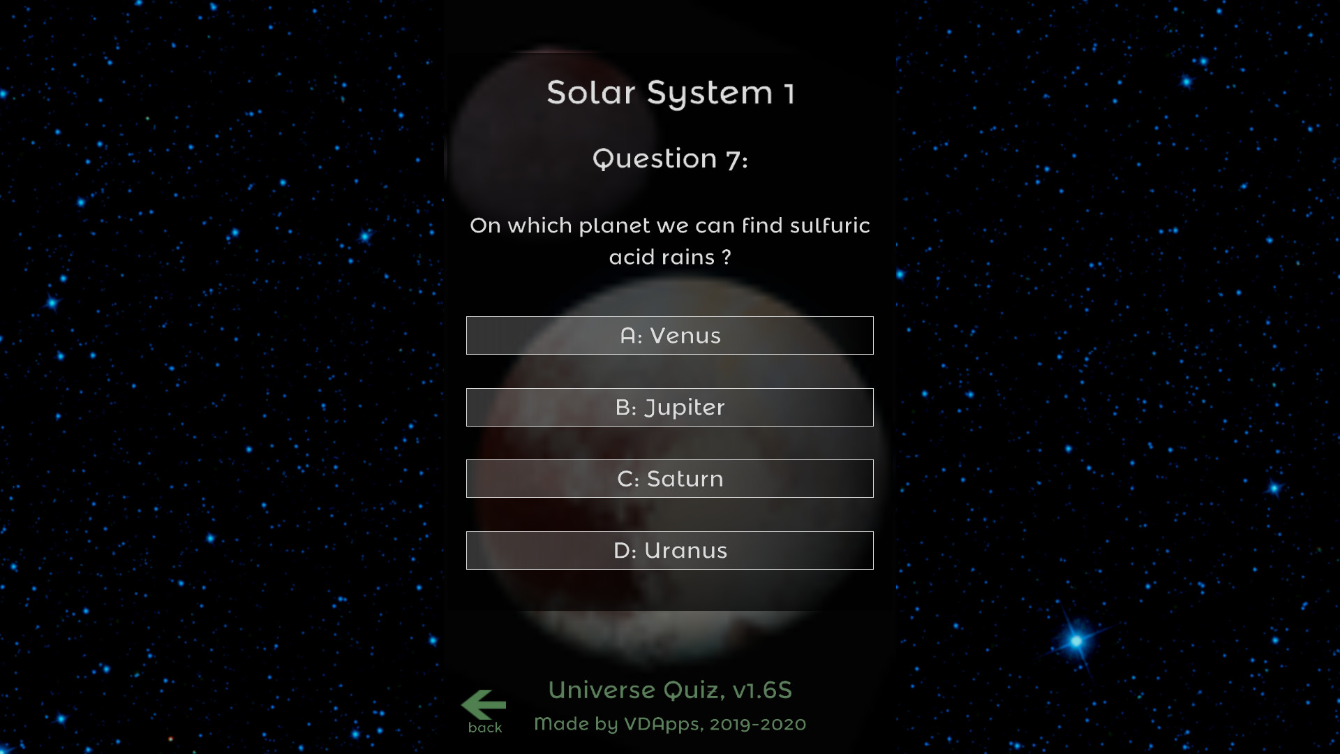 Universe Quiz