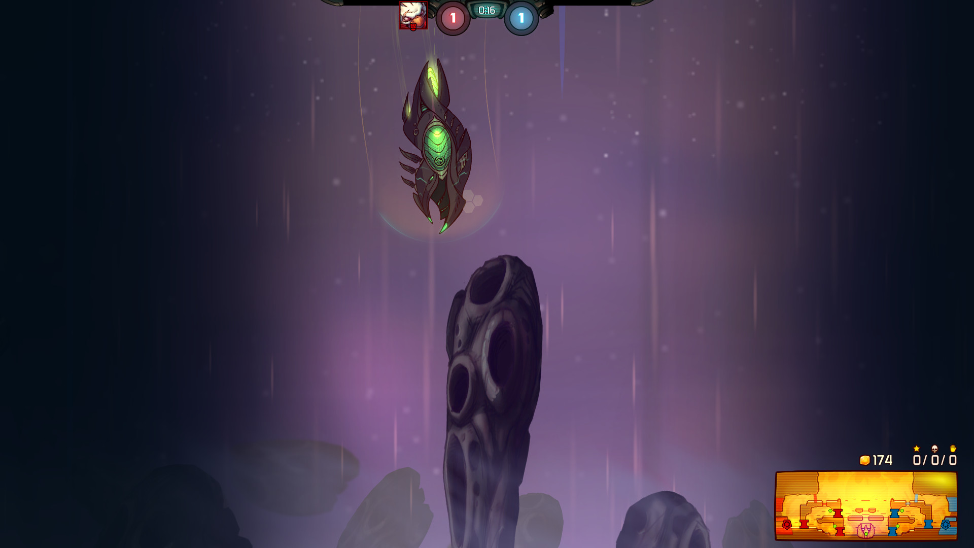 Dark Weaver - Awesomenauts Droppod