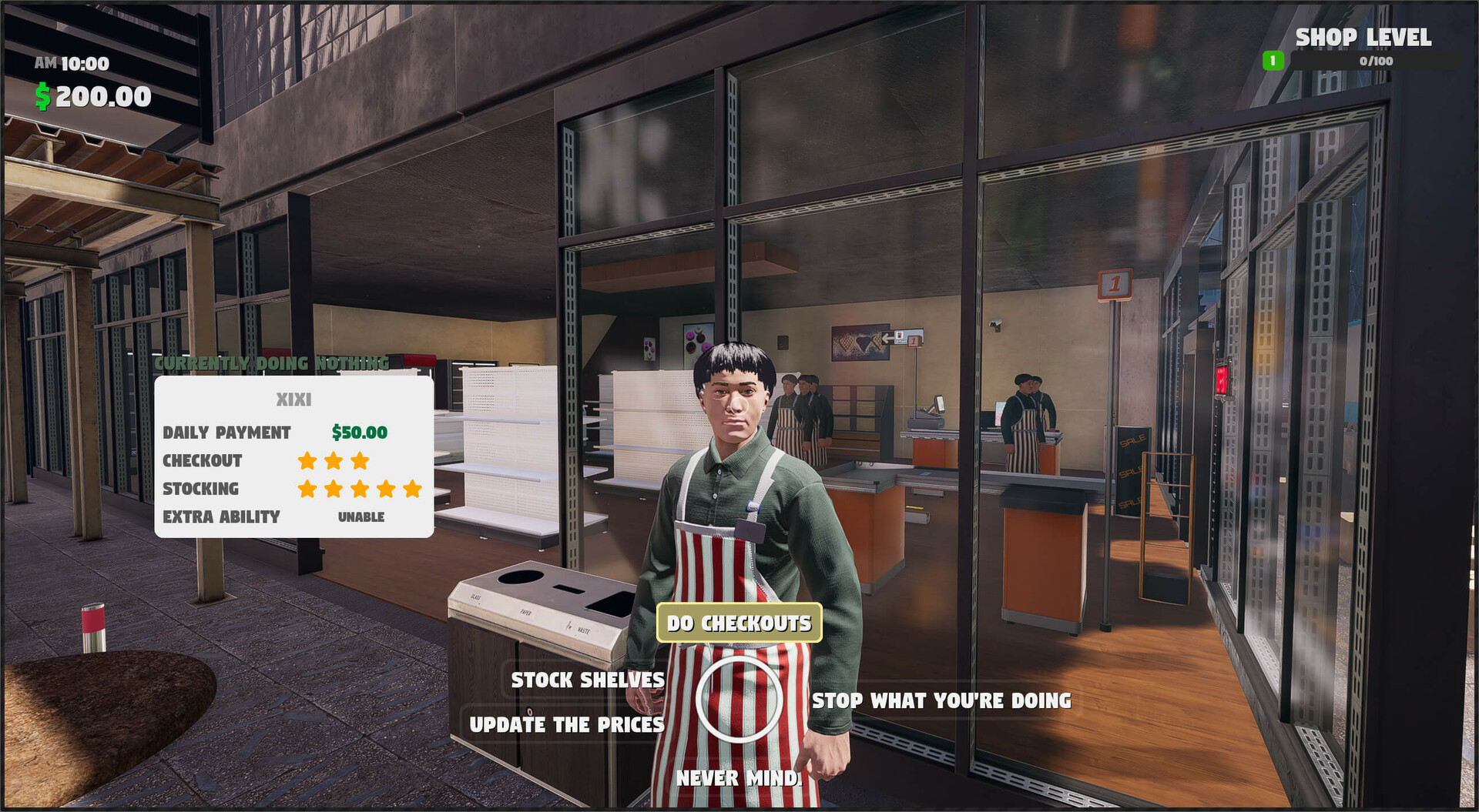 Shop Life Simulator