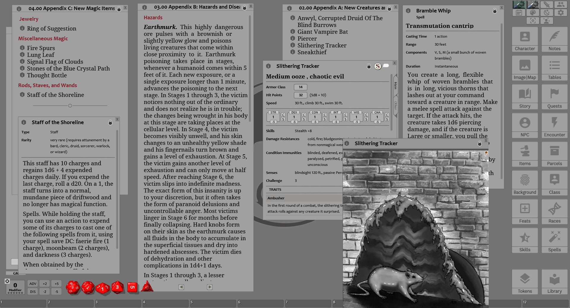 Fantasy Grounds - Quests of Doom 4: A Midnight Council of Quail (5E)