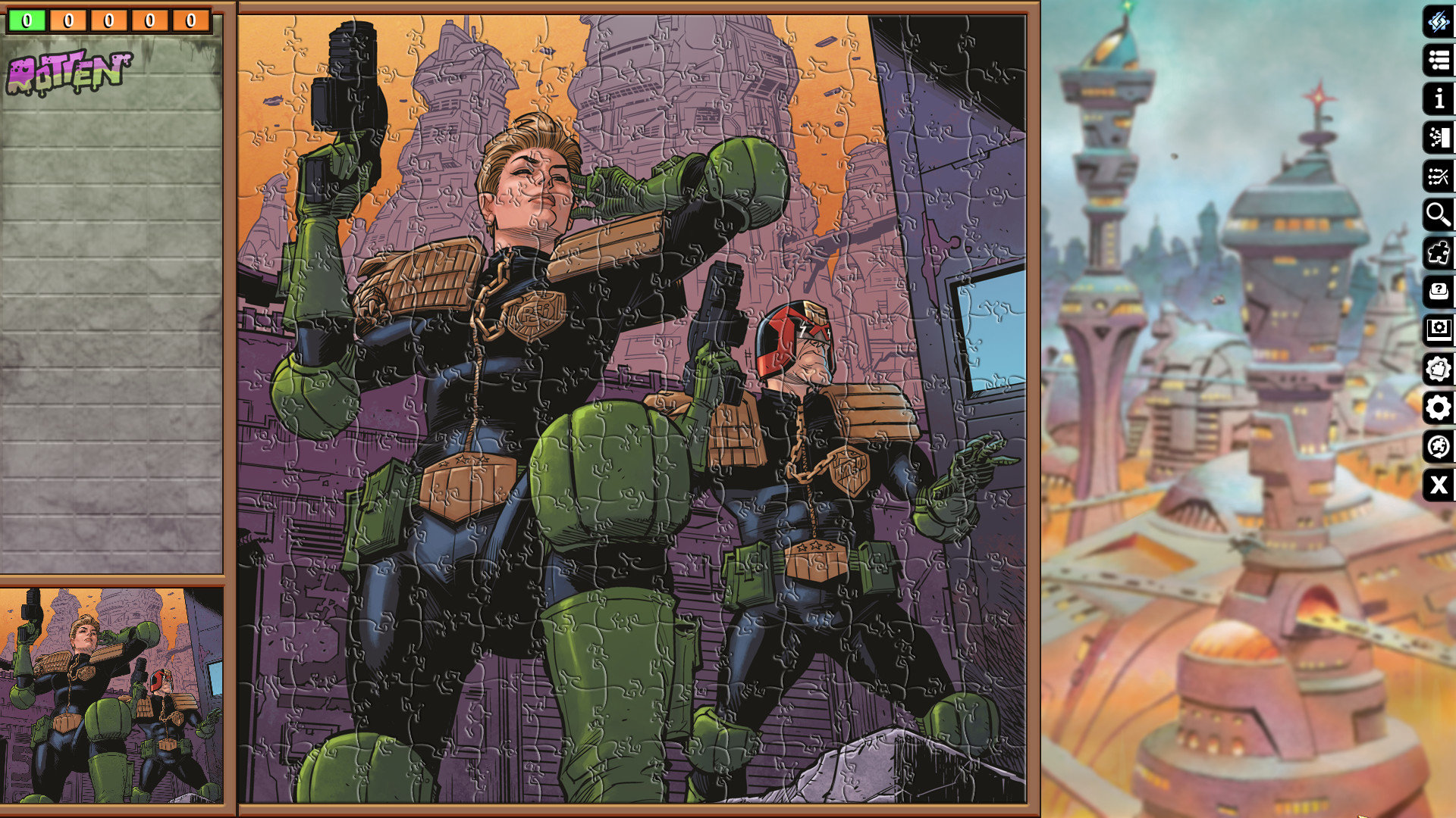 Pixel Puzzles Ultimate - Puzzle Pack: 2000 AD