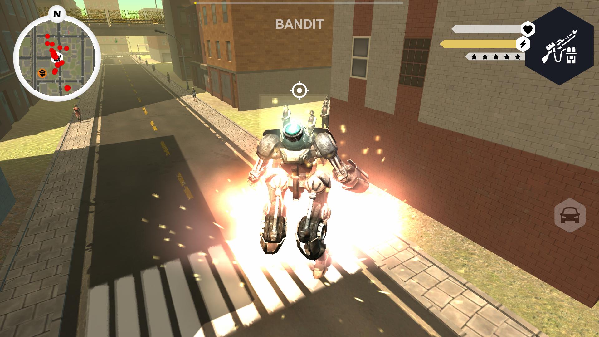 Muscle Car Robot