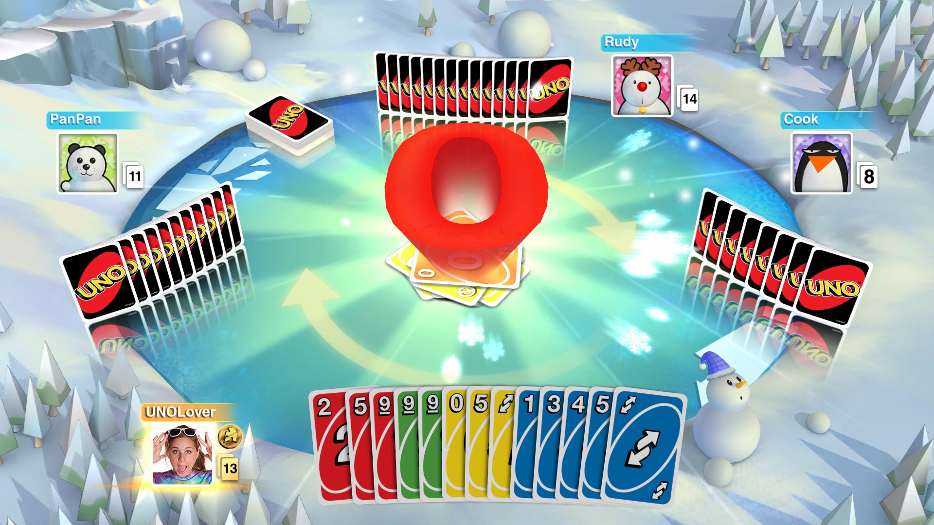 Uno - Winter Theme