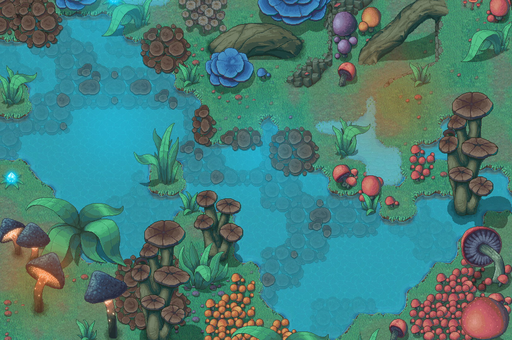 RPG Maker MV - Winlu Fantasy Tileset - Mushroom