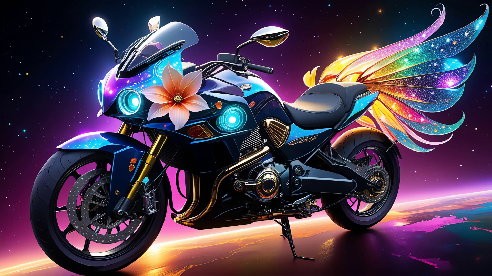 AI-VJ - Flowery 4k Visuals