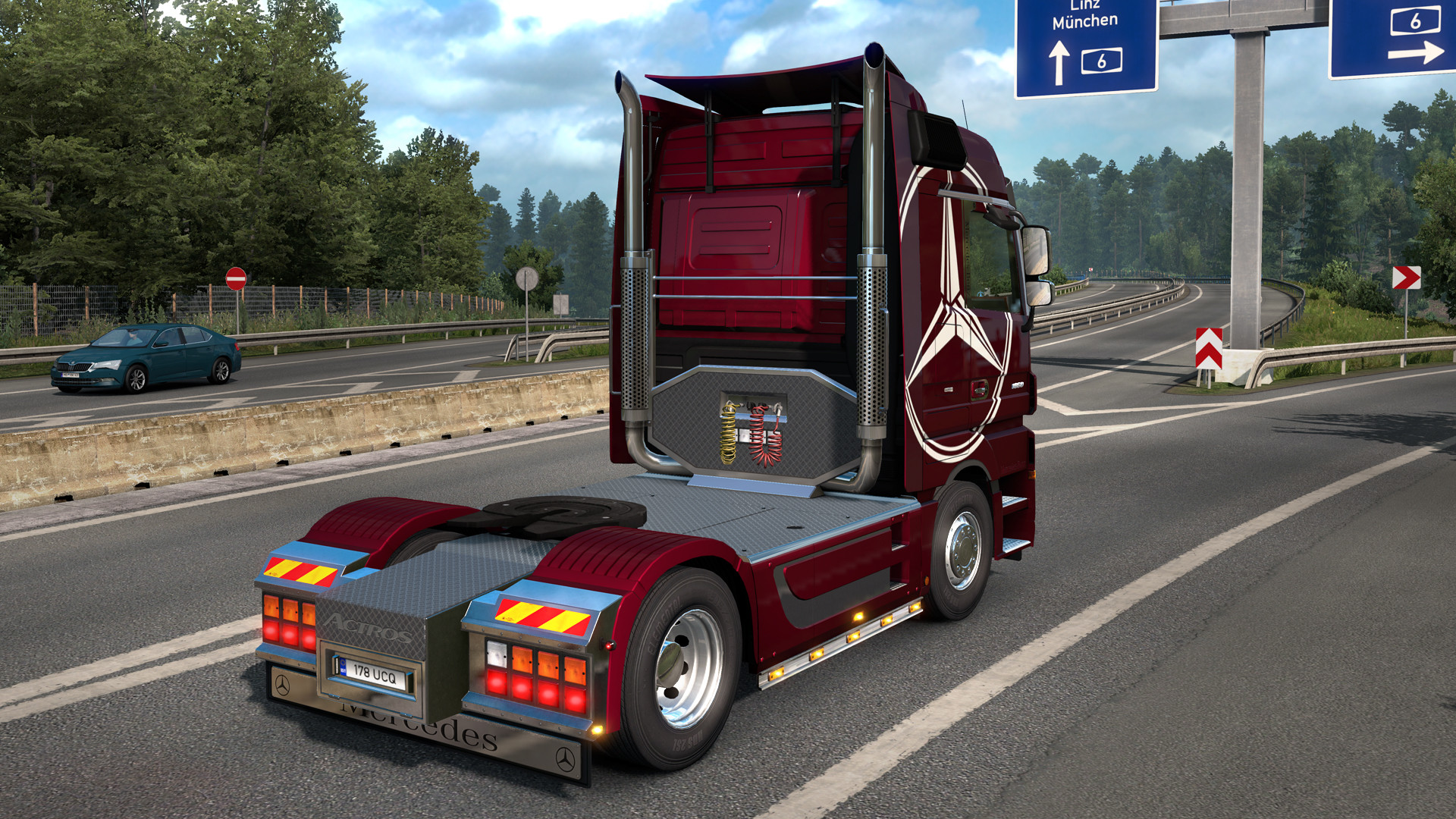 Euro Truck Simulator 2 - Actros Tuning Pack