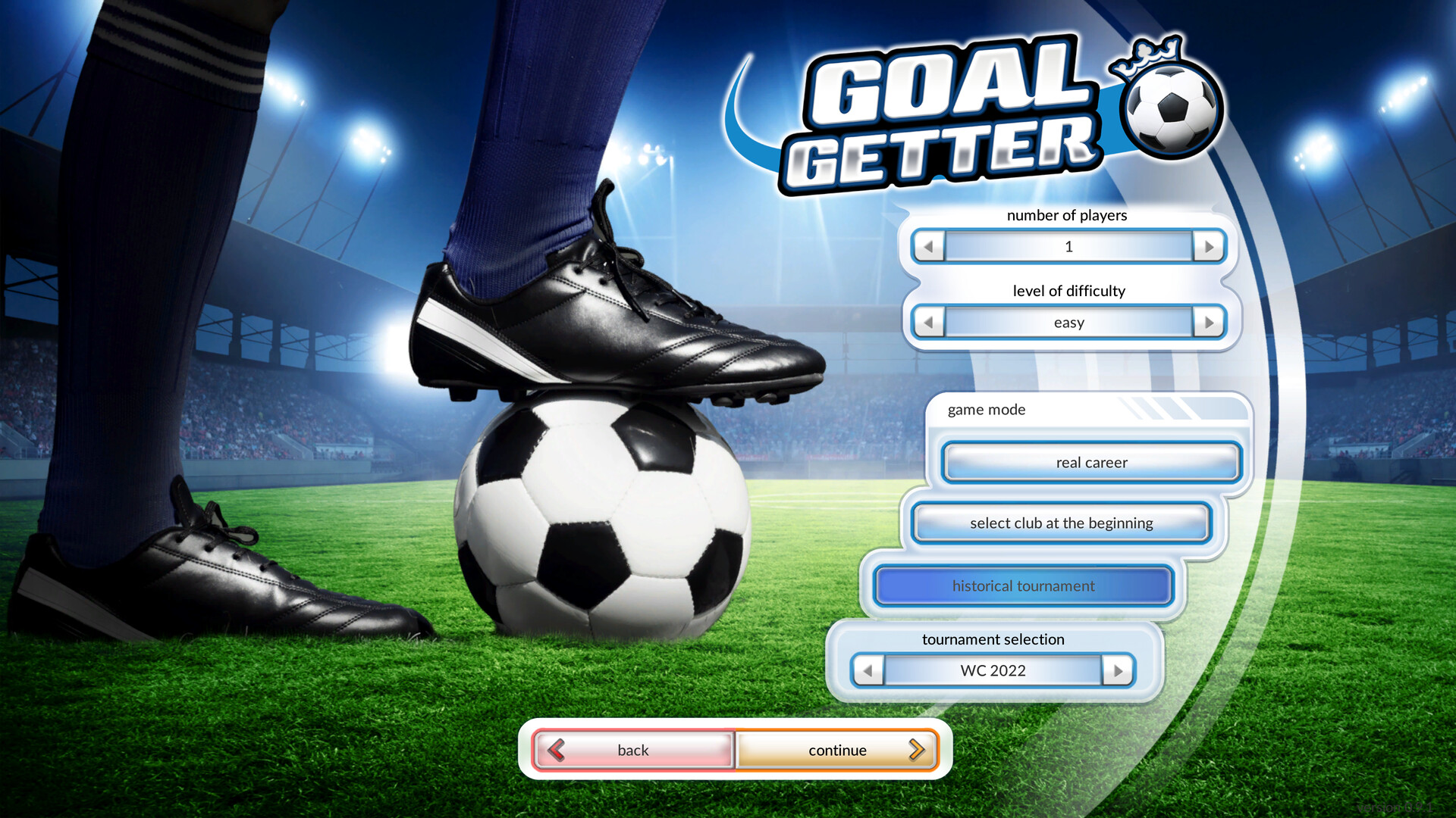 Goalgetter World Cup Demo