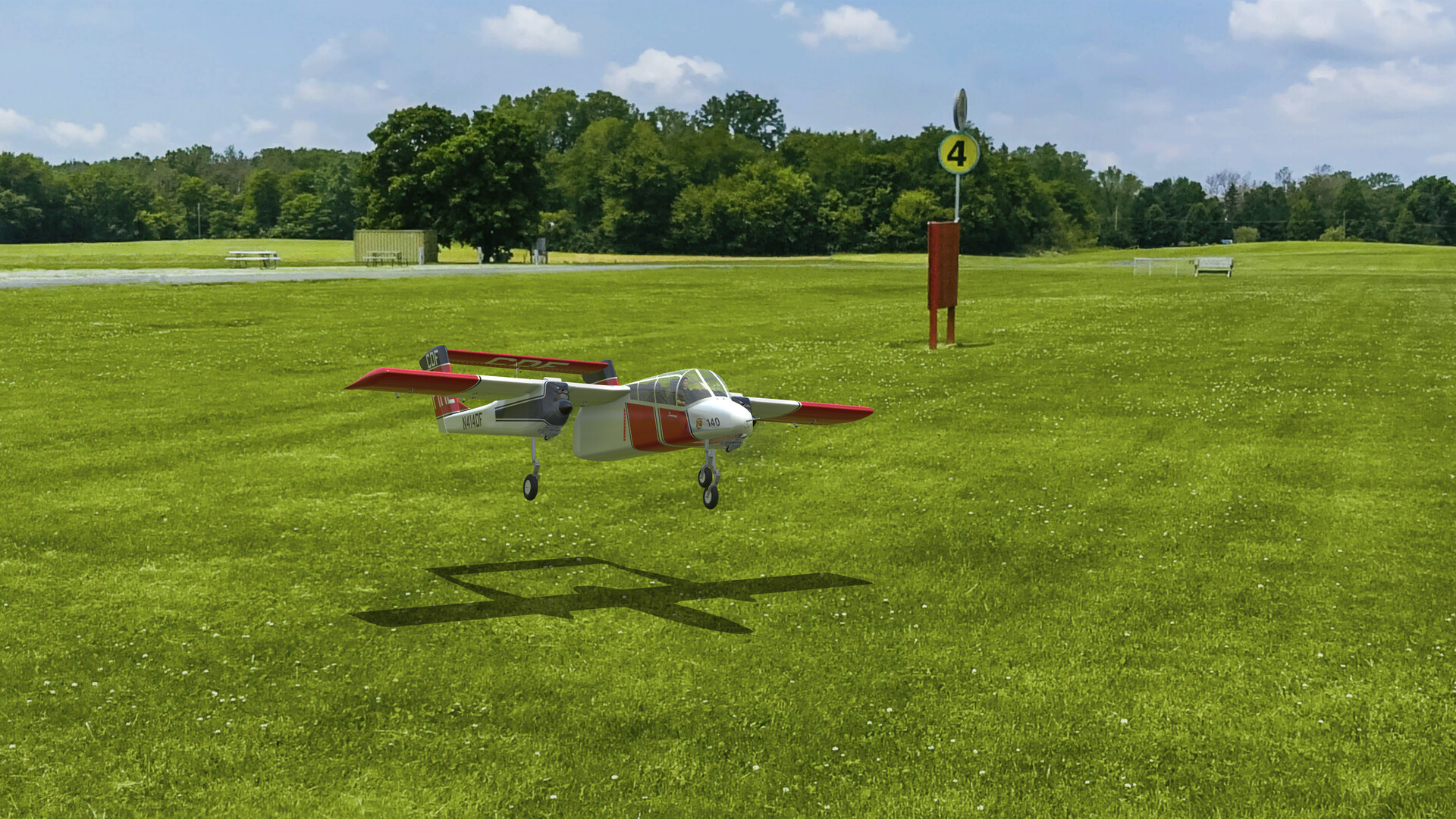 RealFlight Evolution - Hangar 9 OV-10 Bronco 20cc