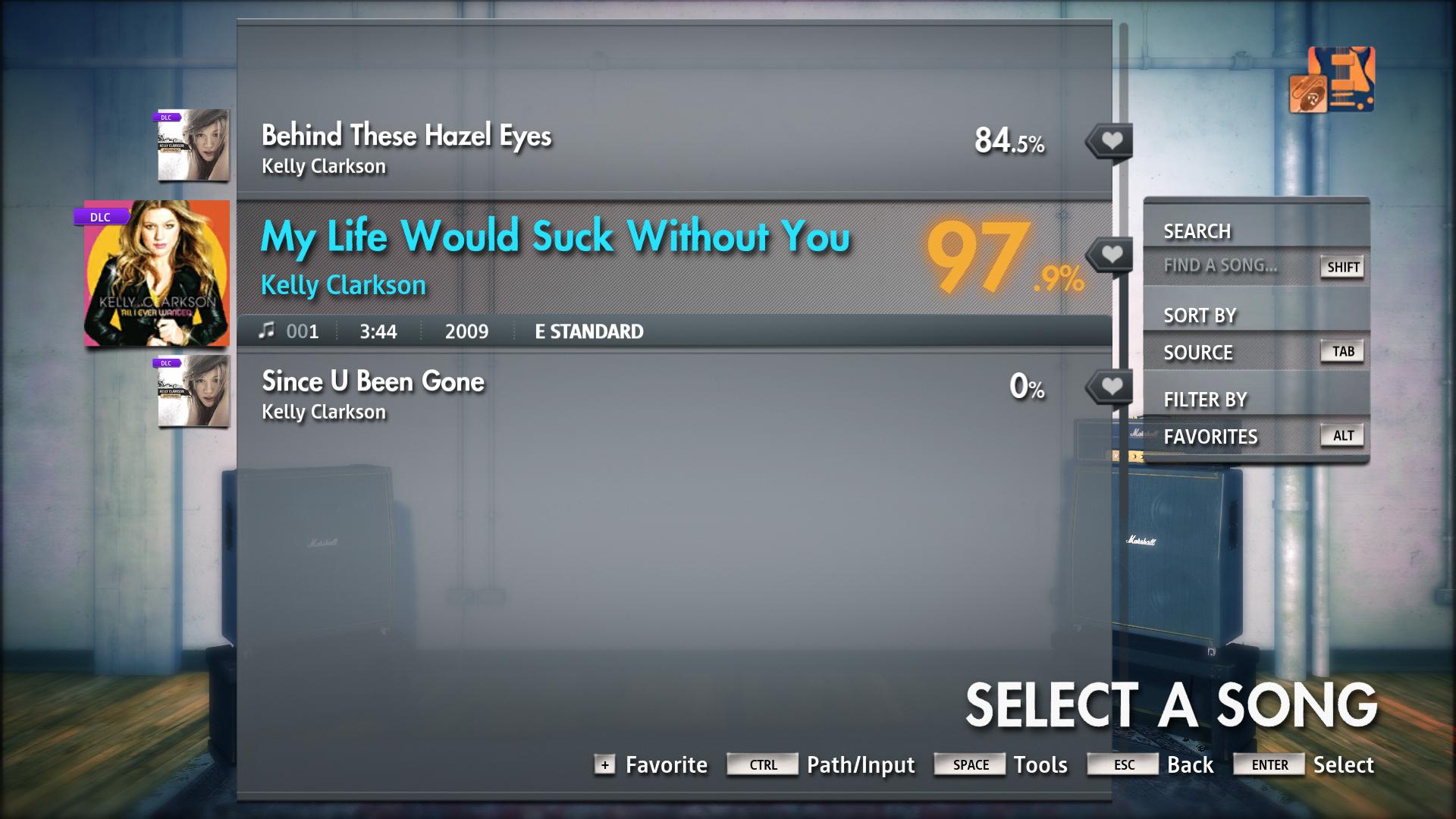 Rocksmith® 2014 Edition – Remastered – Kelly Clarkson - “My Life Would Suck Without You”