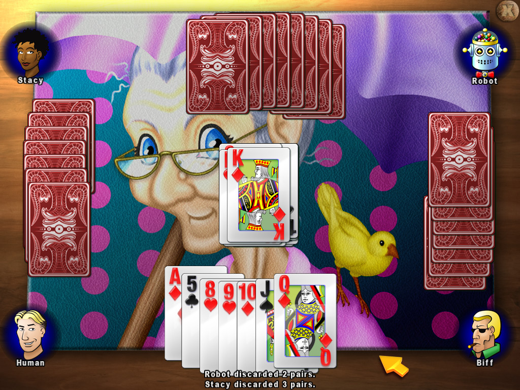 Classic Card Game Old Maid