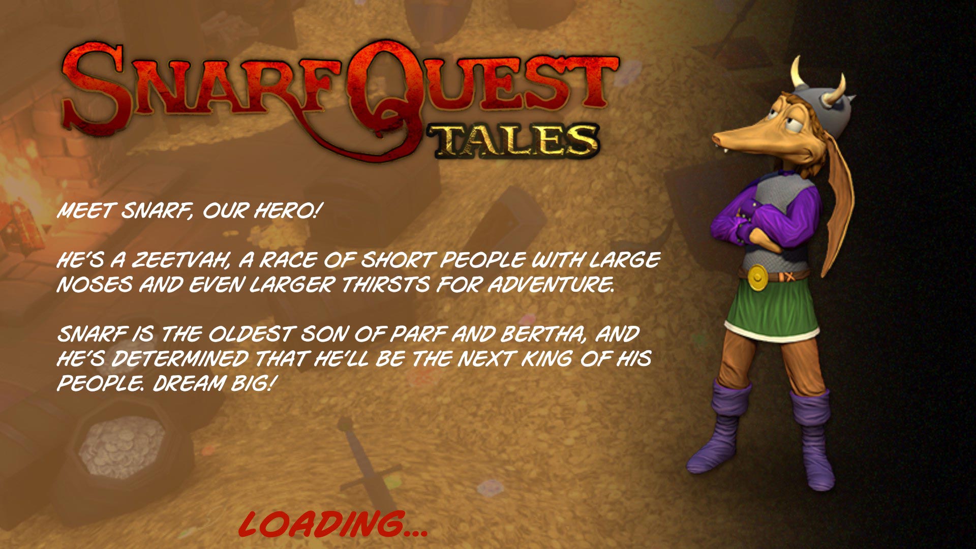 SnarfQuest Tales, Episode 1: The Beginning