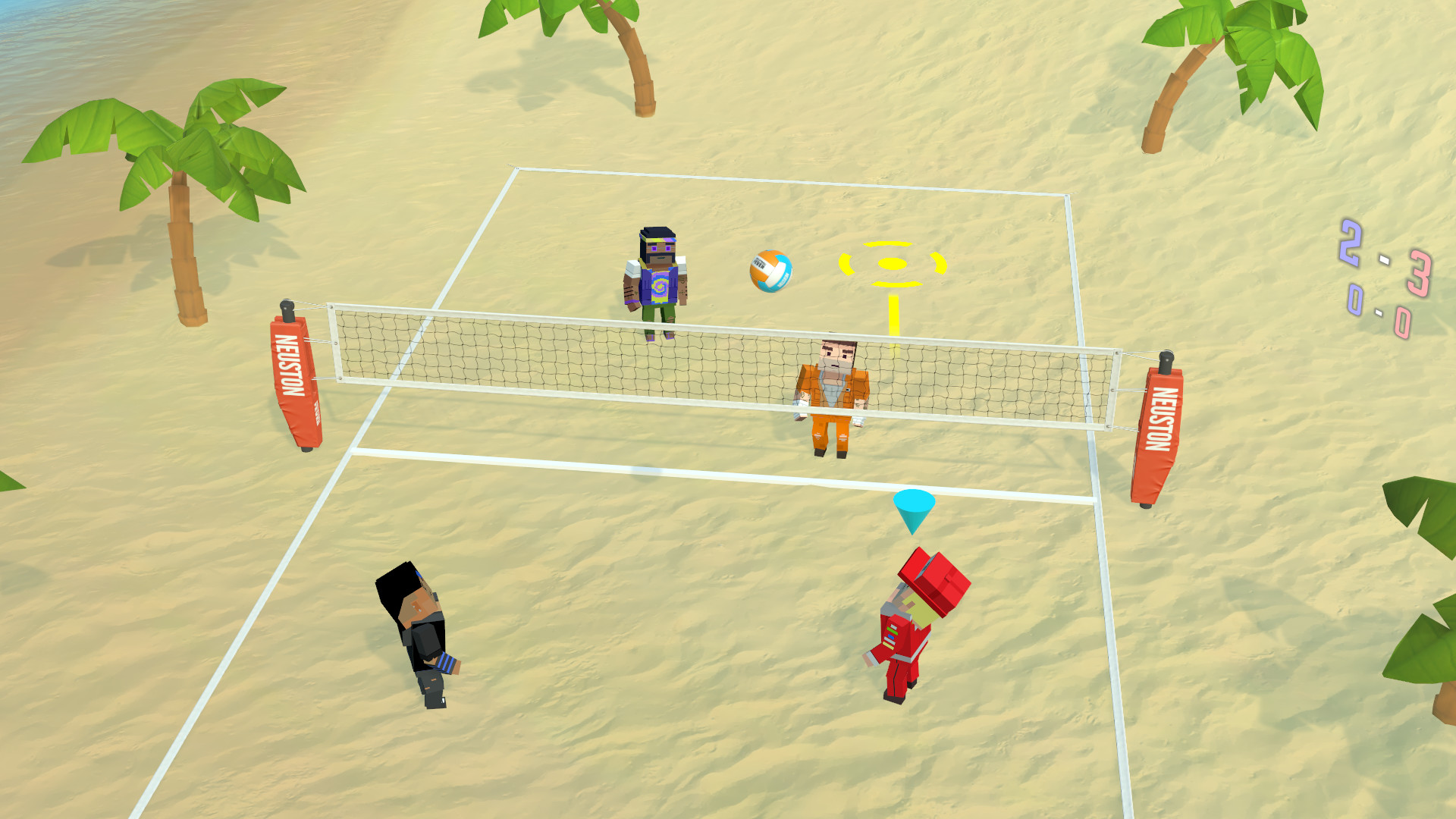 Volleyball Fever Flat
