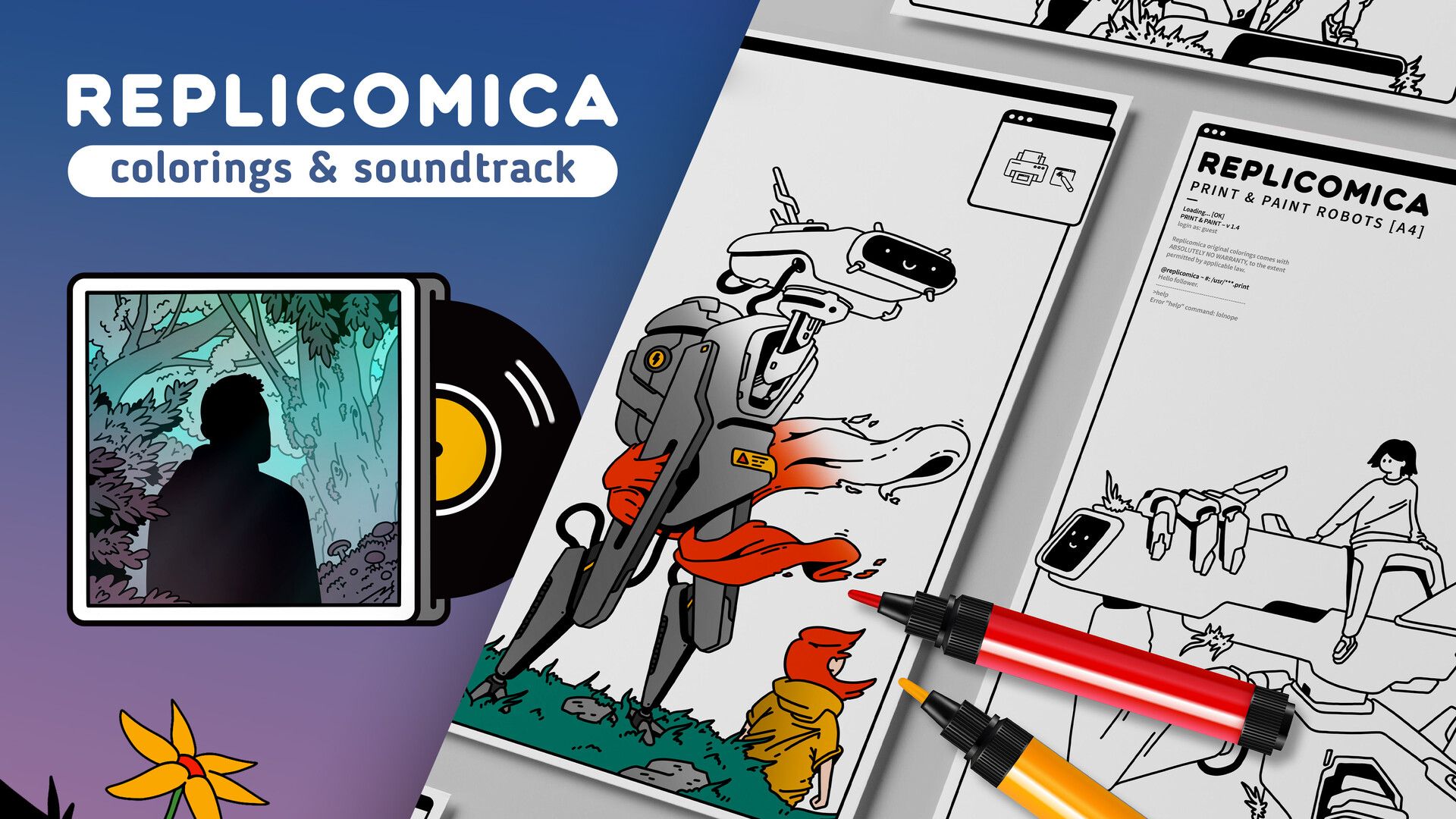 Replicomica Colorings & OST