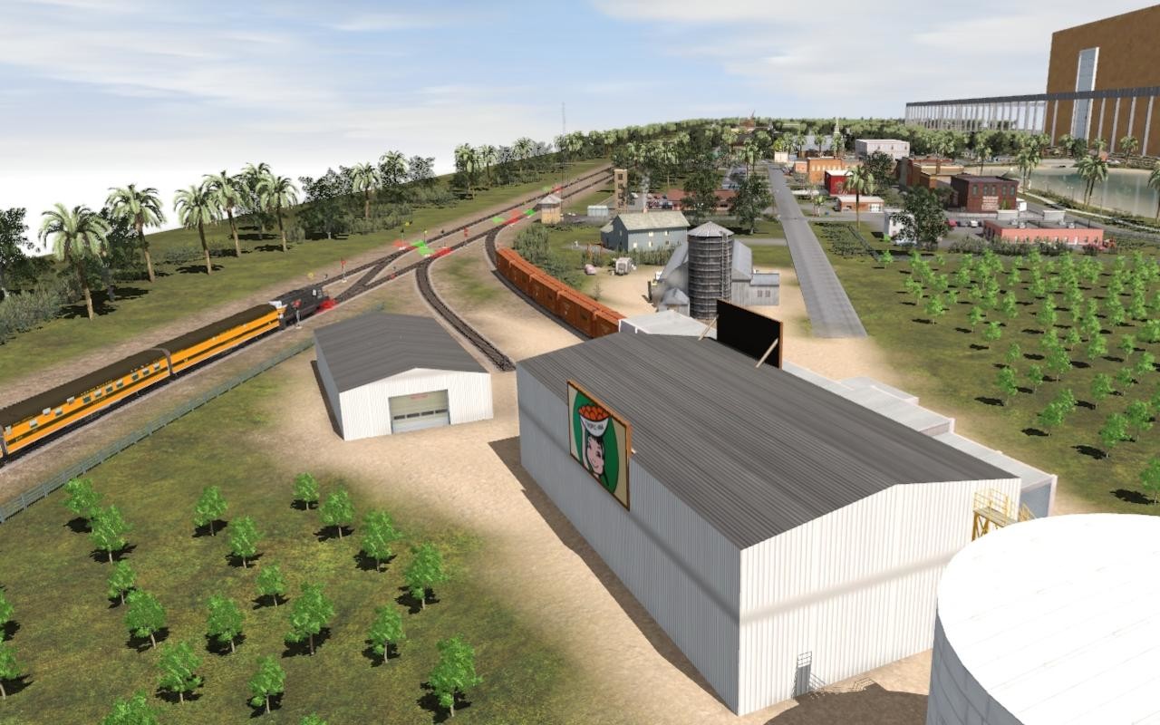 Trainz 2022 DLC - Florida Rail Road Museum Model Railroad