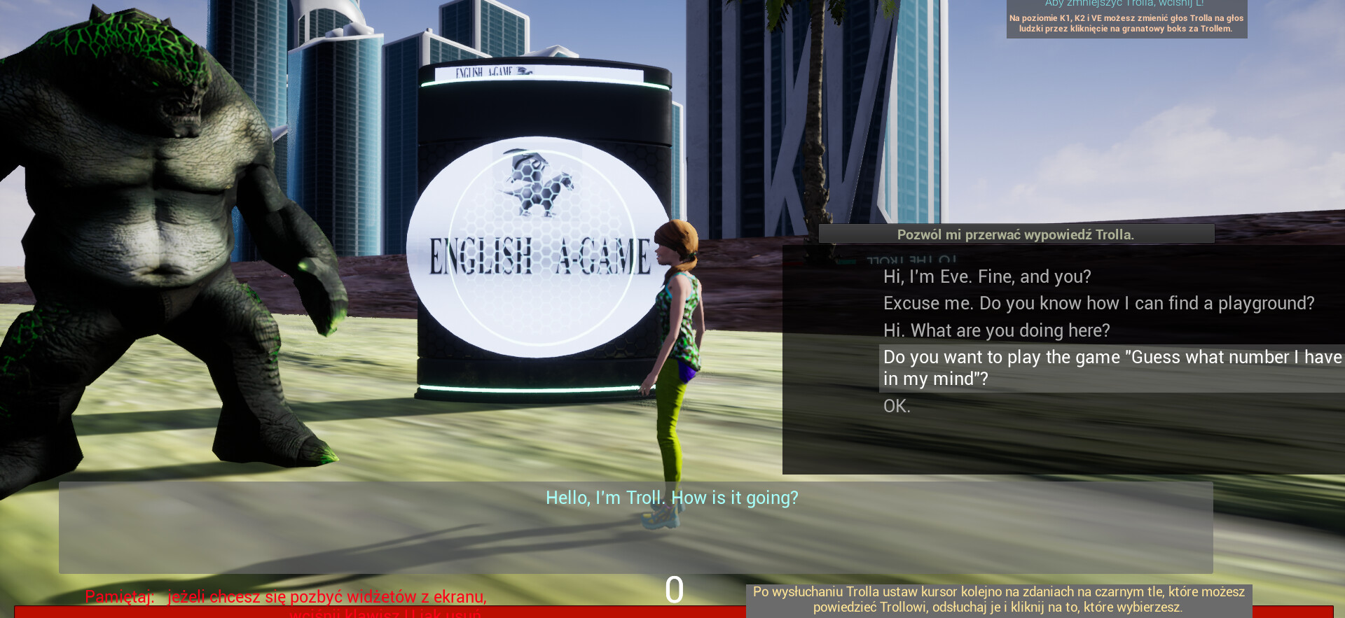 ENGLISH A-GAME