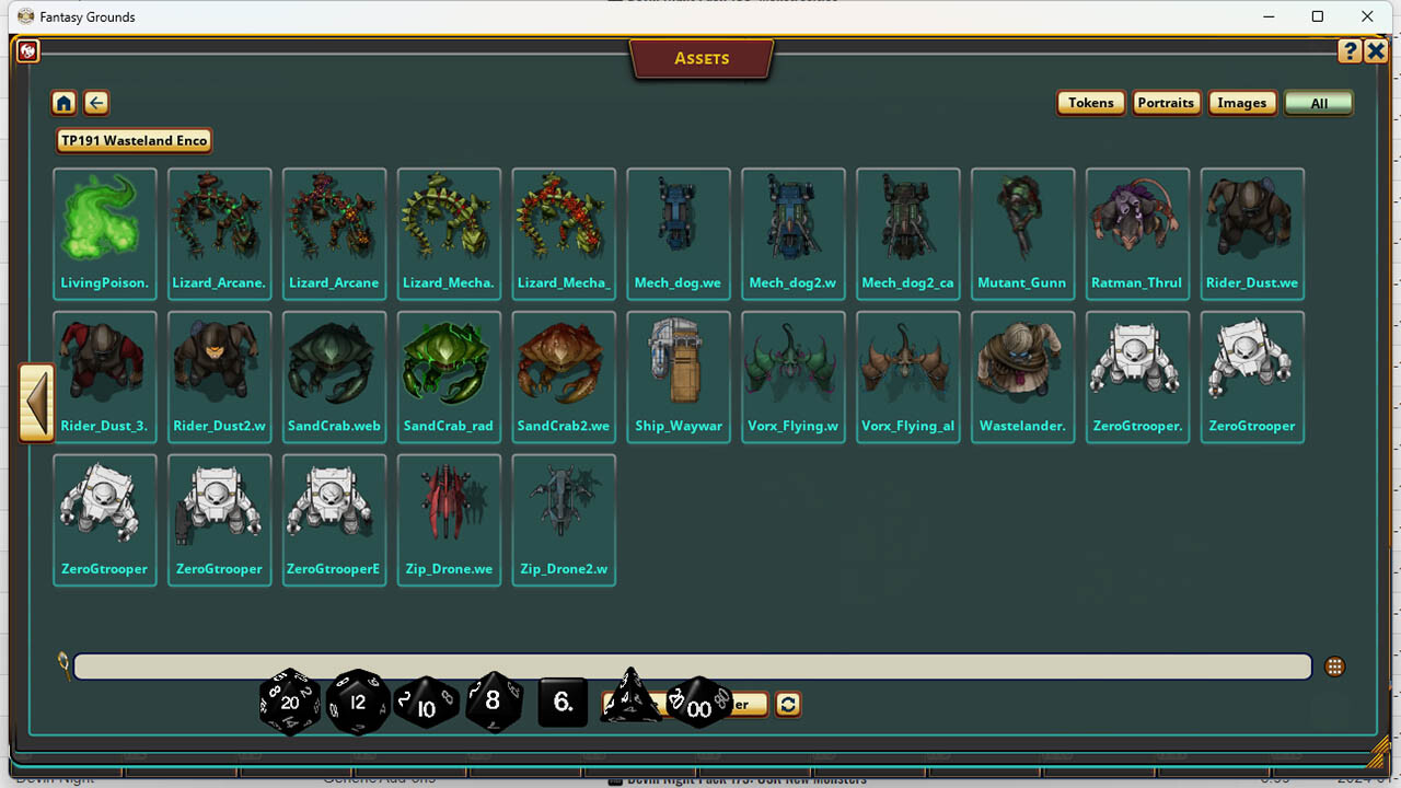 Fantasy Grounds - Devin Night Pack 191: WOTW Wasteland Encounters