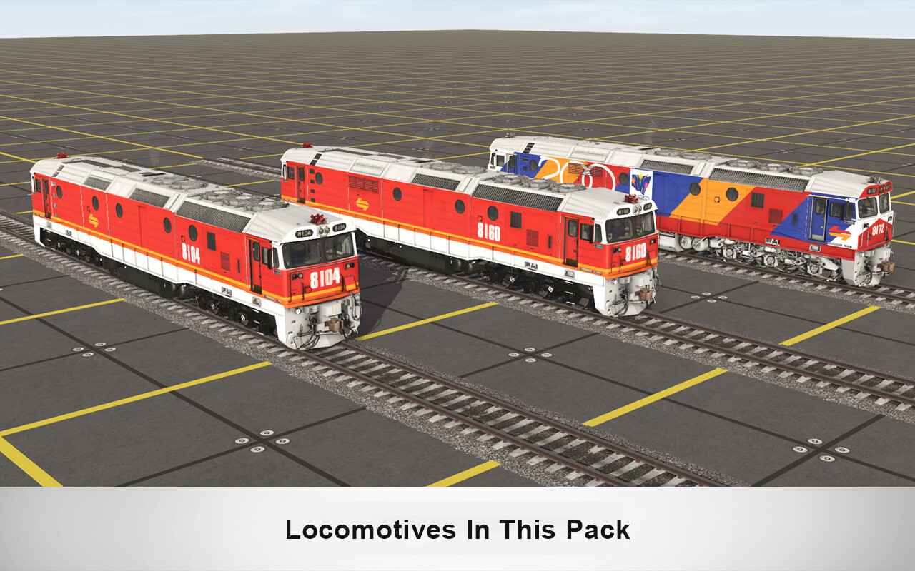 Trainz 2019 DLC - NSW 81 Class SRA Pack