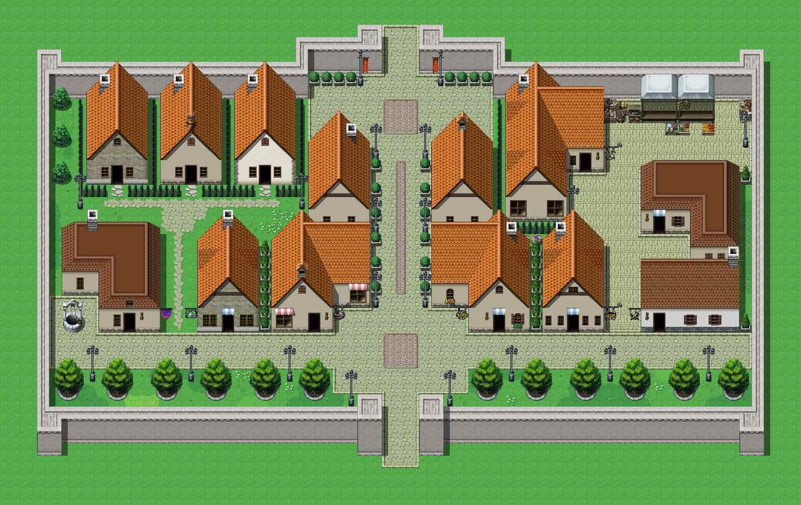 RPG Maker MV - FSM: Castle and Town