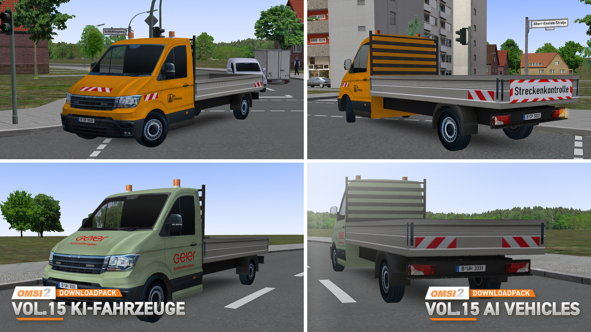 OMSI 2 Add-on Downloadpack Vol. 15 - AI Vehicles