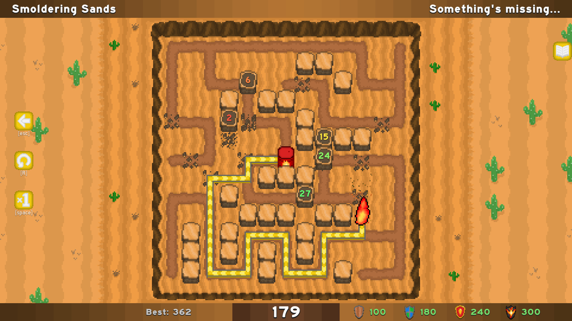 Maze Ablaze