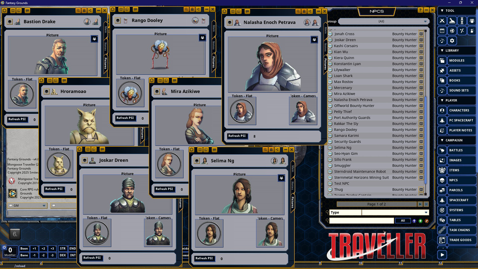 Fantasy Grounds - Bounty Hunter